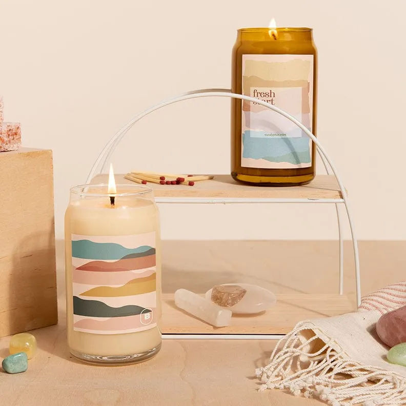 Can Glass Candle