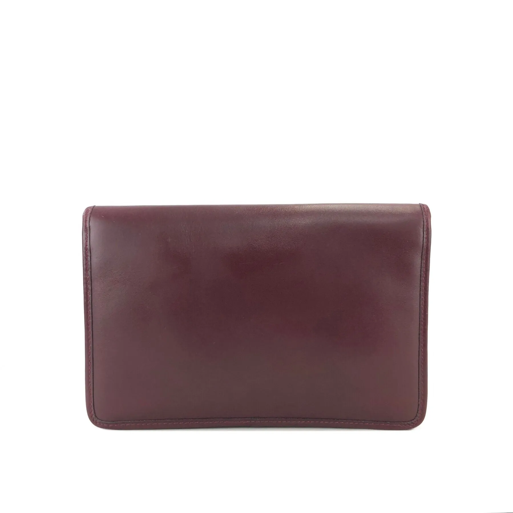 CELINE Blason Triomphe Clutch bag Bordeaux Old Celine Vintage bv3z8k