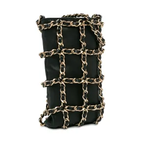 Chanel Lambskin Tech Me Out Clutch With Chain (SHG-V9wJ7z)