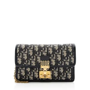Dior Oblique DiorAddict Chain Clutch (SHF-20828)