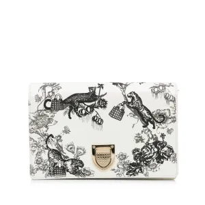 Dior Patent Diorama Toile de Jouy Clutch (SHG-RGybns)