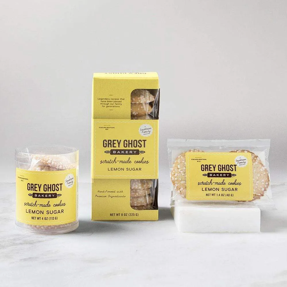 Grey Ghost Lemon Sugar Cookies