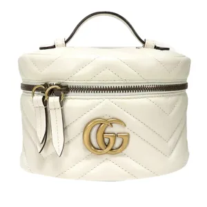Gucci GG Marmont Leather Round Backpack (SHG-oXsHC9)