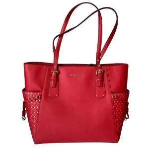 Handbag Designer By Michael Kors In Red, Size:Large