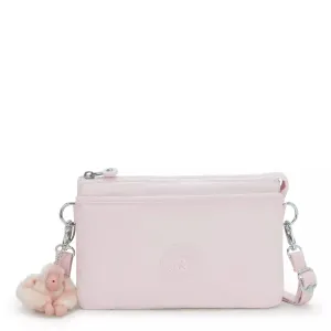Kipling Riri Metallic Crossbody Bag - Pink Shine