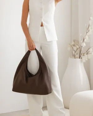 Louenhide Monaco Shoulder Bag Chocolate