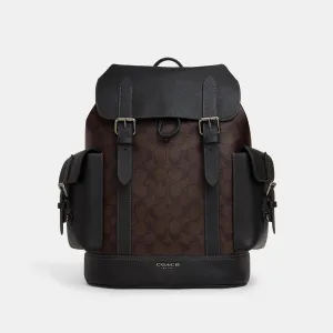 Reformation Coach Outlet Hudson Backpack In Signature Canvas