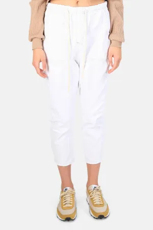 Shabby Kingpins Boyfriend Jean White Beauty