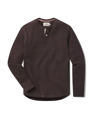 The Normal Brand Puremeso Two Button Henley