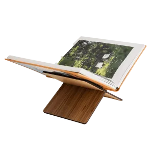 Wood Book Display Stand