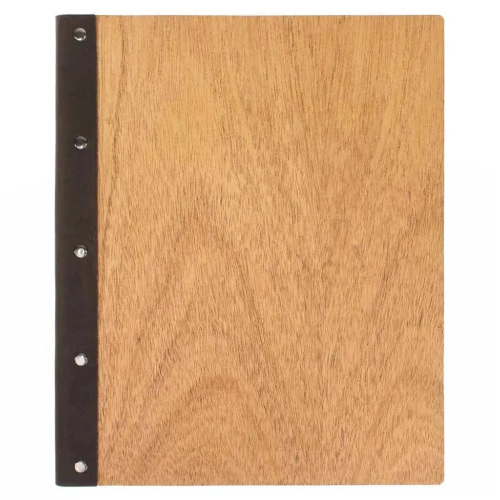 Wood Padfolio