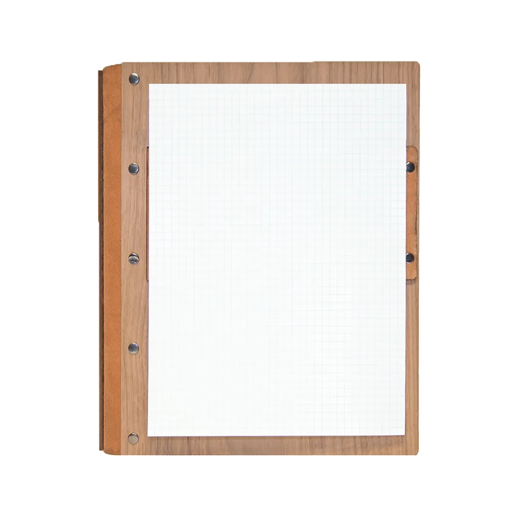 Wood Padfolio