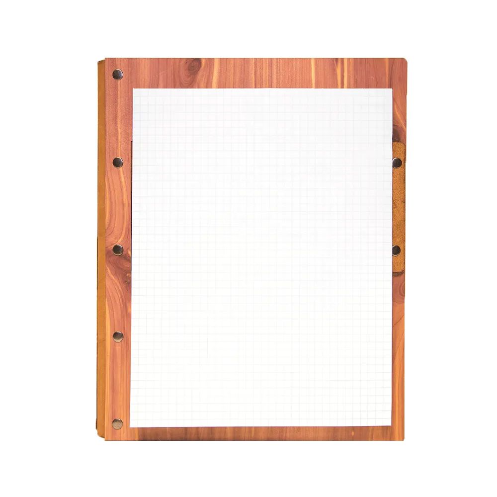 Wood Padfolio