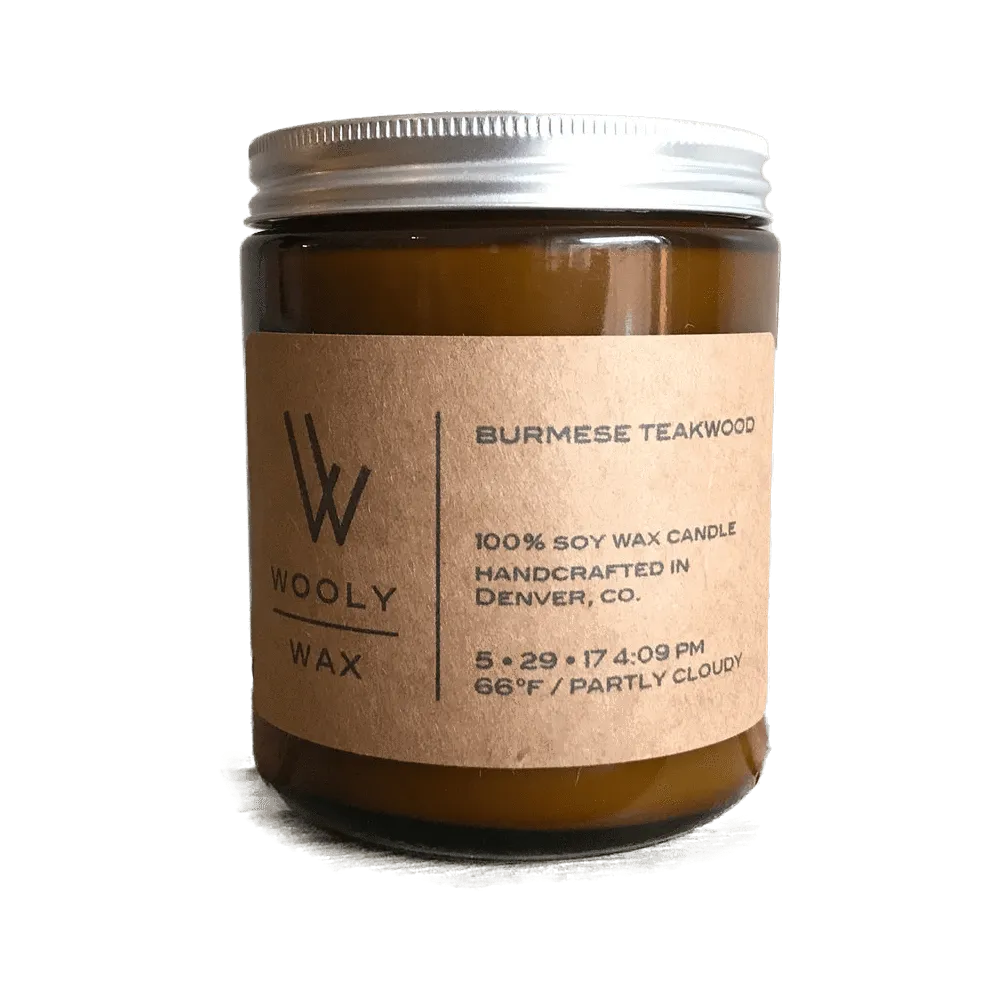 Wooly Wax Candle