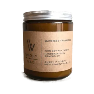 Wooly Wax Candle