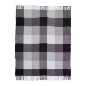 Yorkshire Plaid Wool Blanket